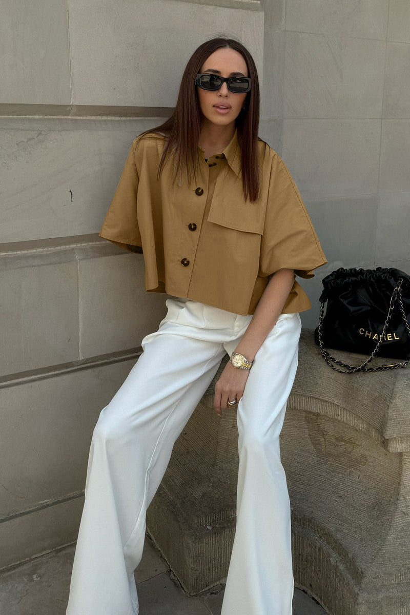 Loose Fit Commuter Blouse