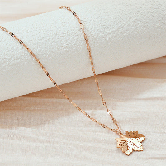 Delicate Leaf Necklace
