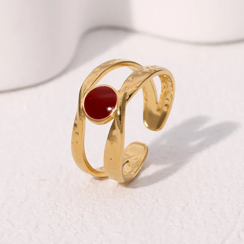 Vintage Ruby Gold Ring