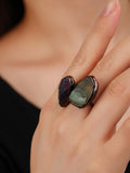 Vintage Stone Statement Ring