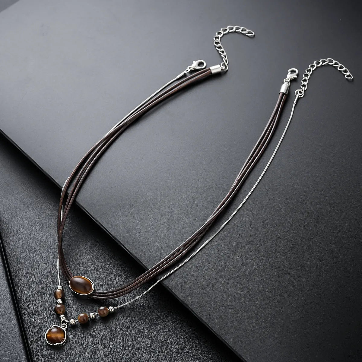 Elegant Tiger Eye Necklace