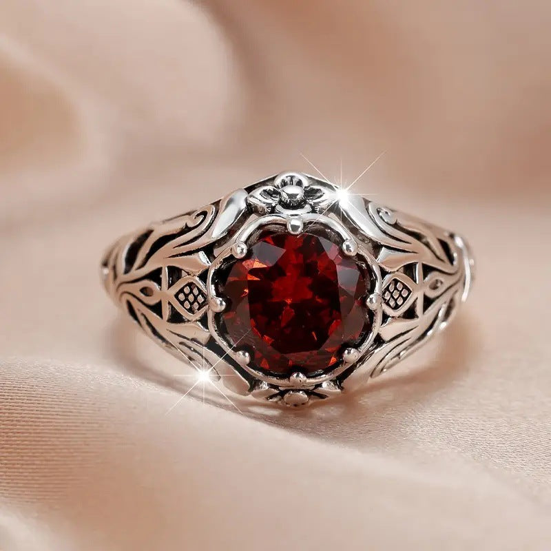 Vintage Garnet Ring
