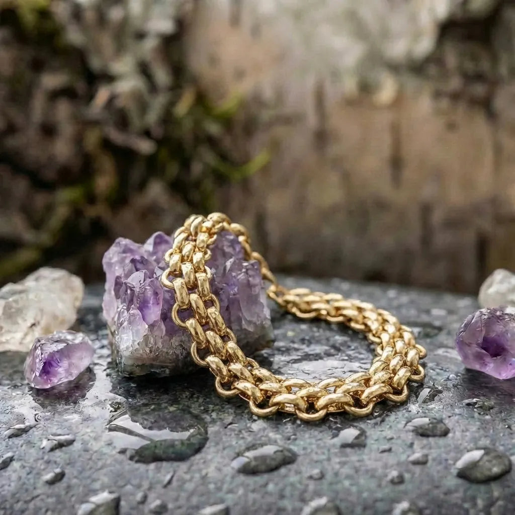 Vintage Chain Gold Bracelet