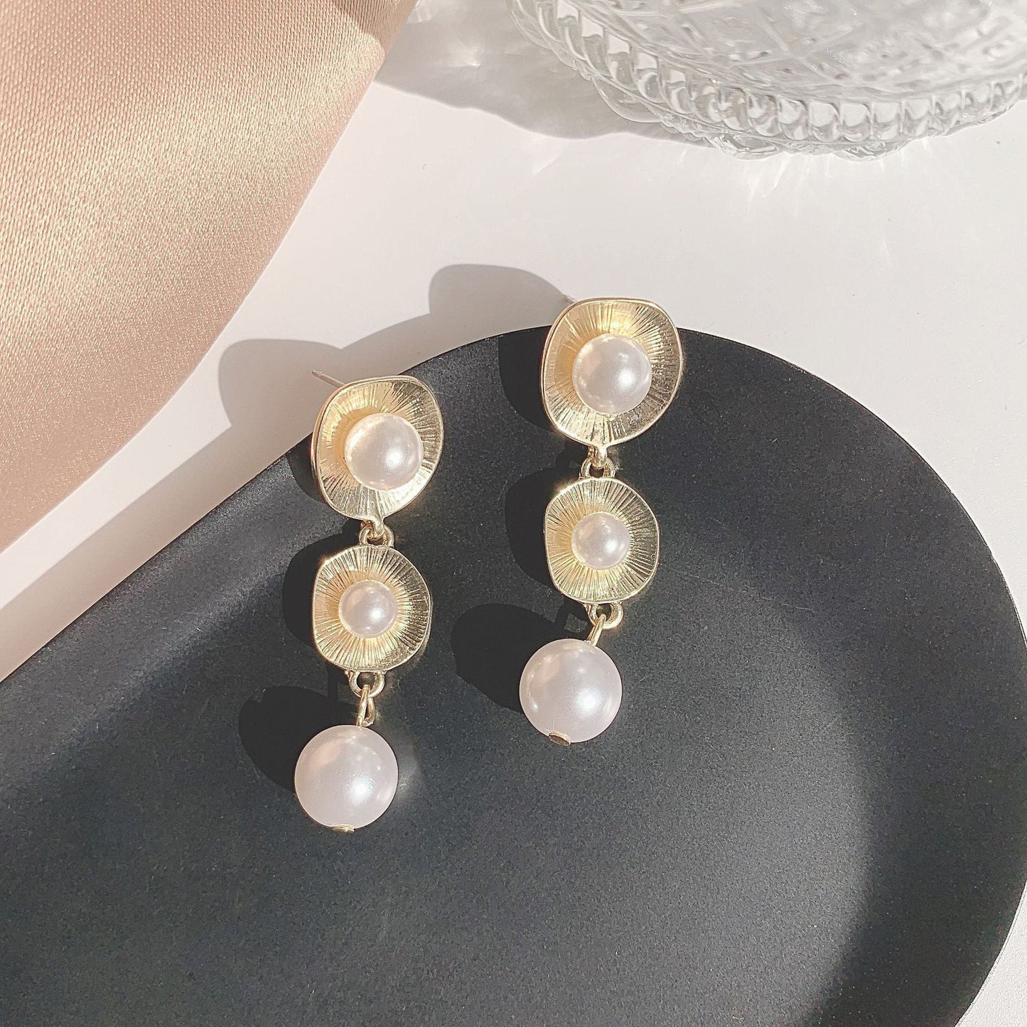 Elegant Pearl Earrings