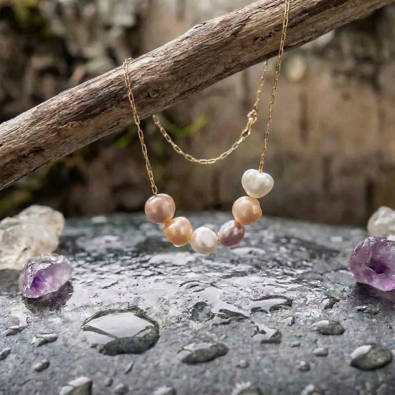 Natural Freshwater Pearl Necklace