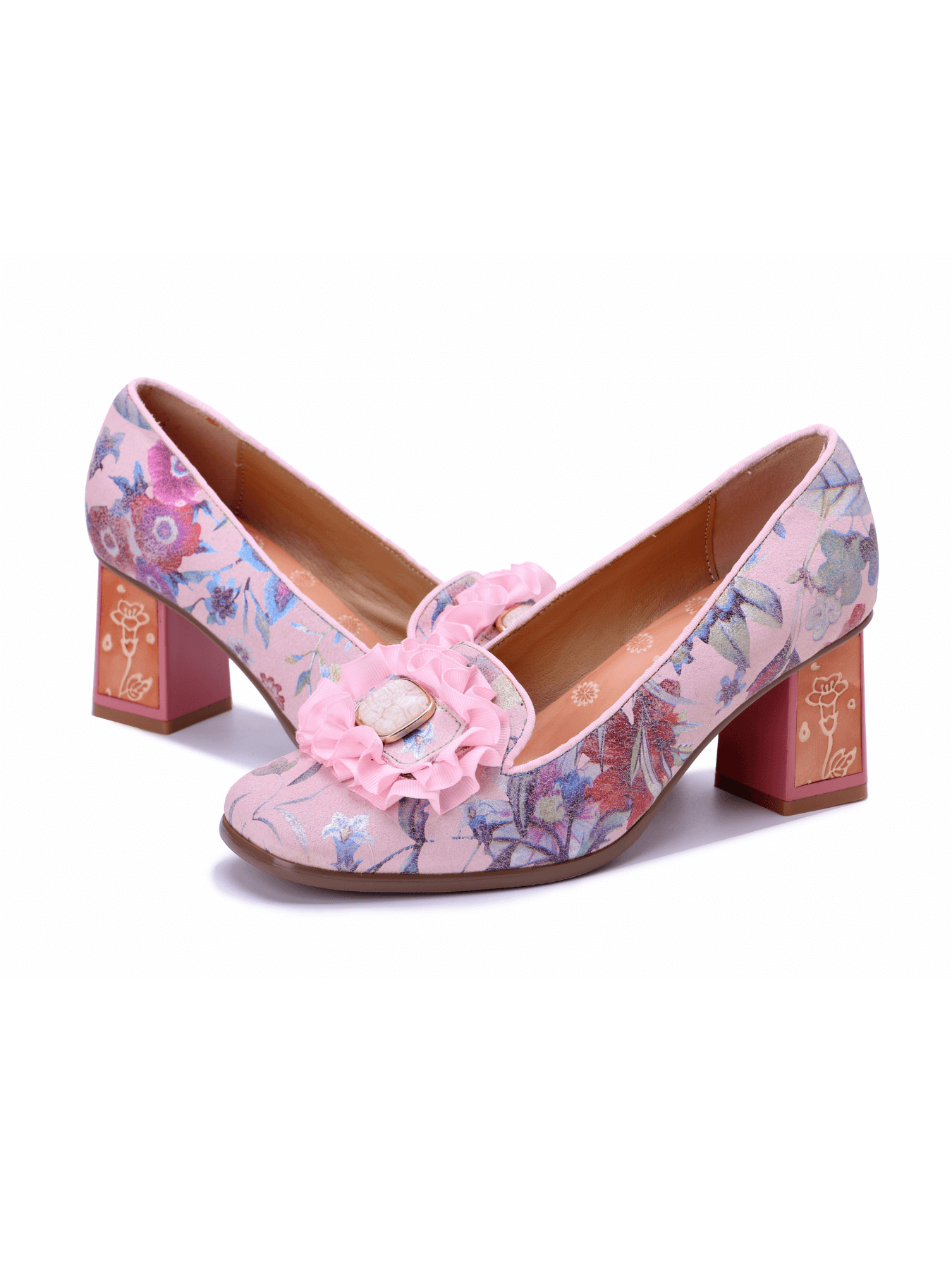 Soffia | Marney Printed Leather Pump