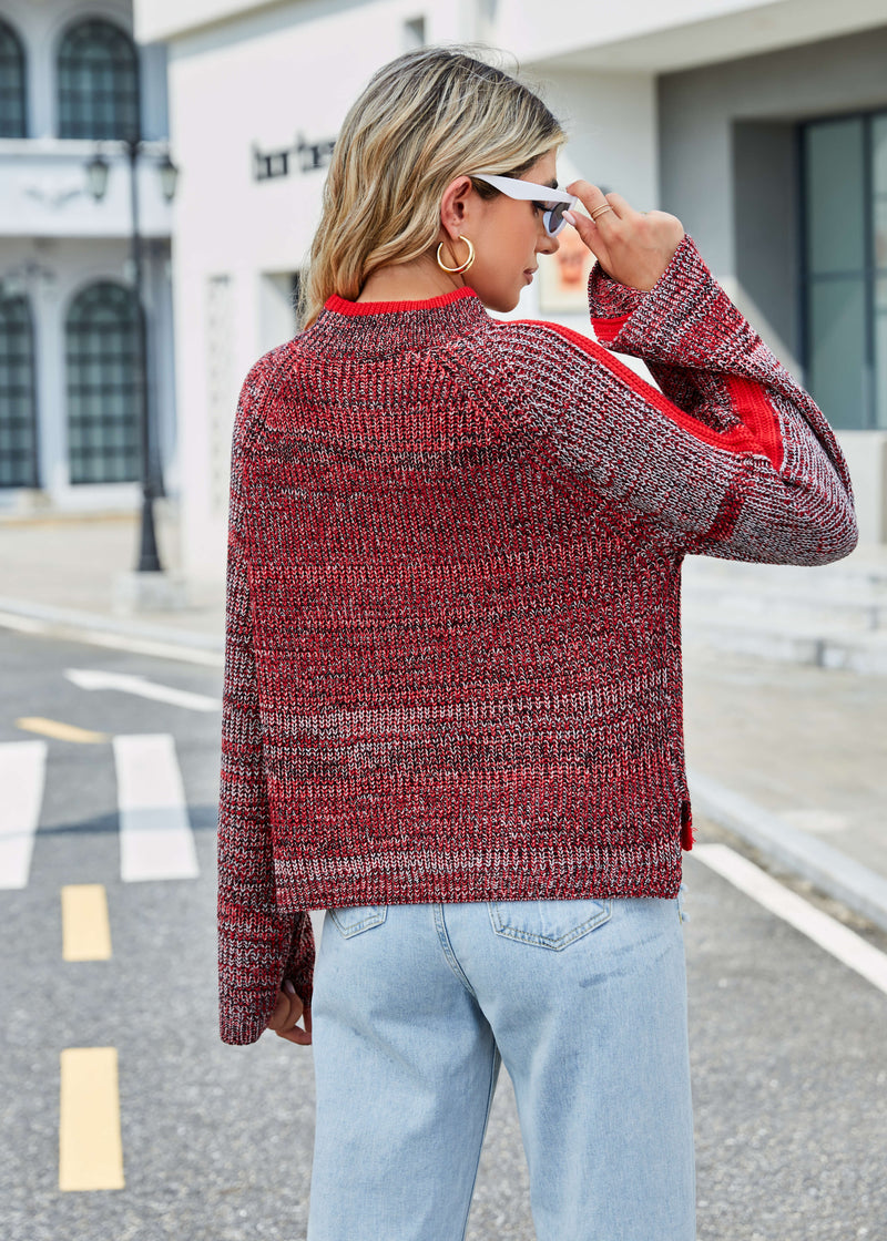 Jennie Marled Knit Sweater