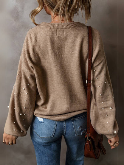 Oh My Darling Pearl Embellished Sweater