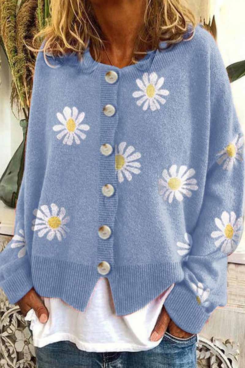 Loose Daisy Cardigan