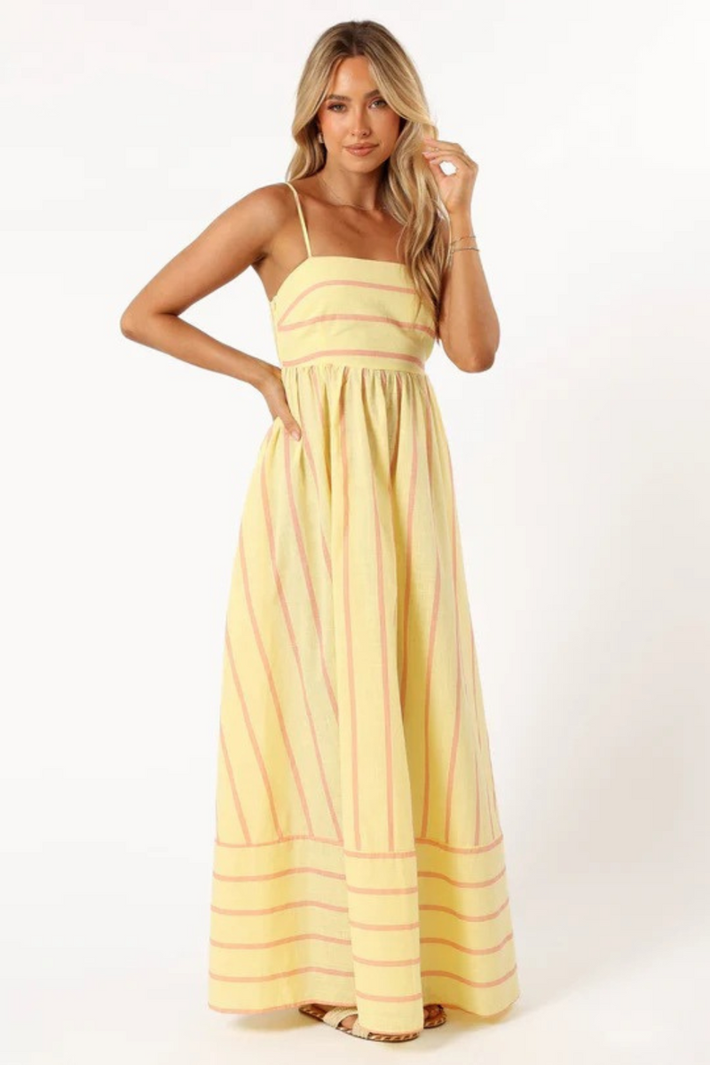 Striped Maxi Dress