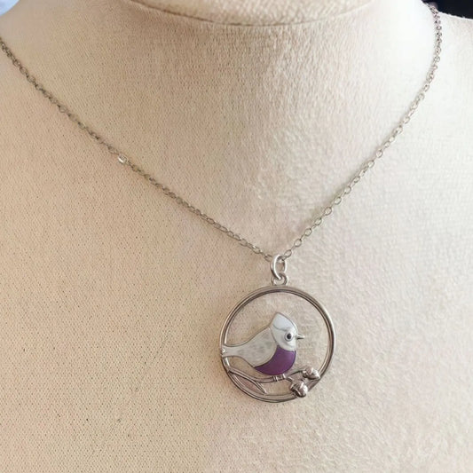 Elegant Bird Pendant Necklace