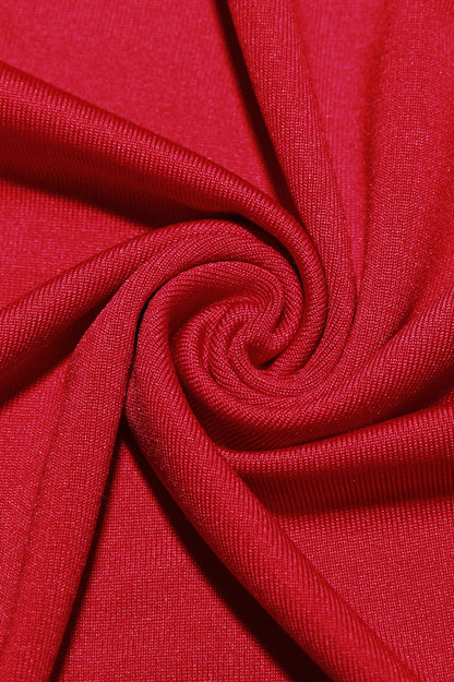 Lavele Red Bow Maxi Dress