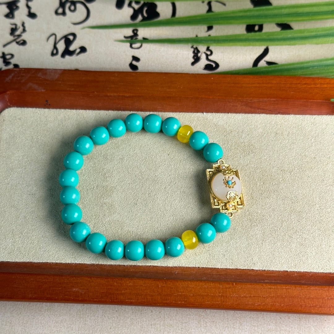 Turquoise Charm Bracelet