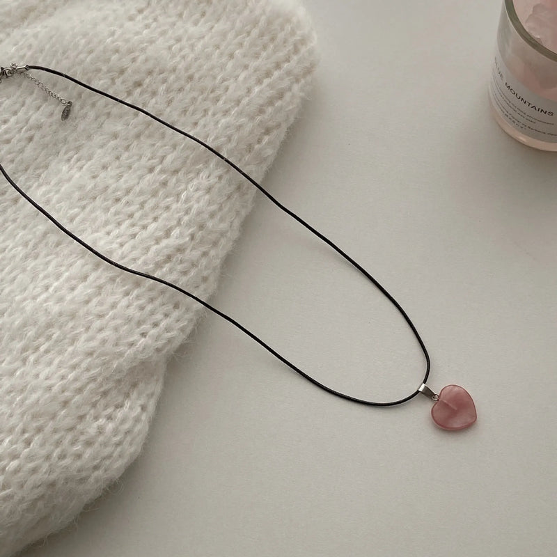 Romantic Rose Quartz Necklace