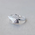 Elegant Maple Leaf Ring