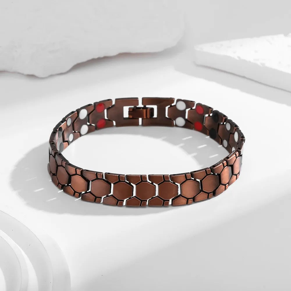 Copper Honeycomb Bracelet