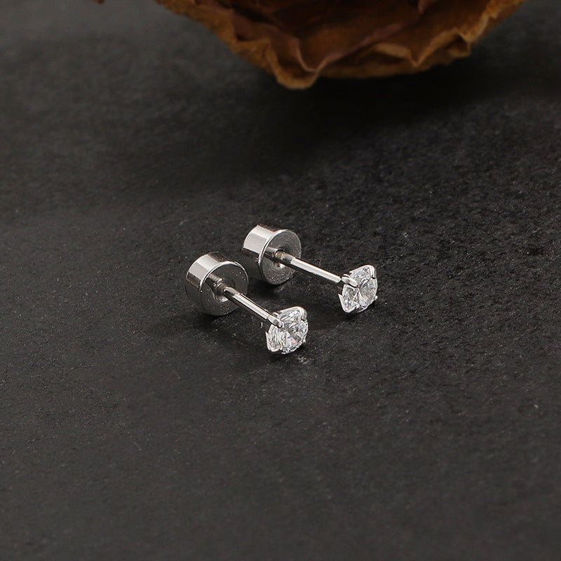 Classic Diamond Earrings