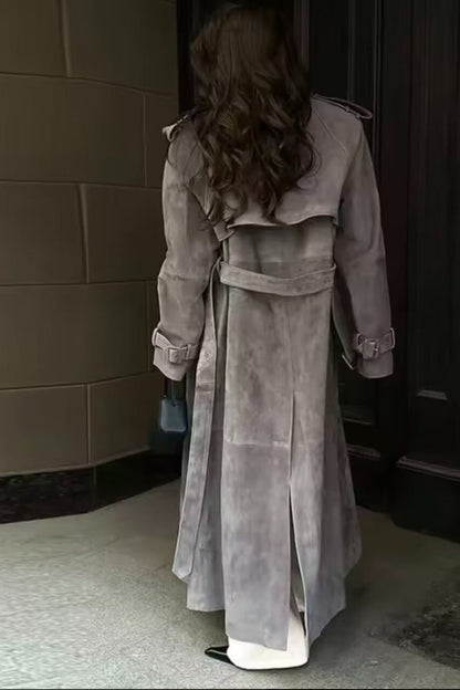 Belted Trench Overcoat