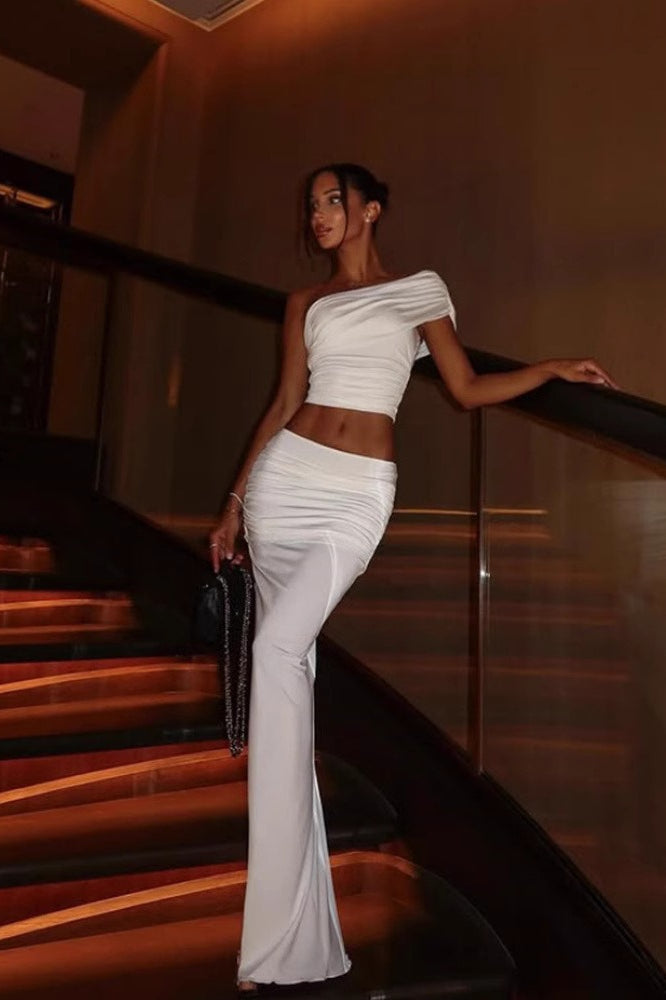 High Waist Maxi Dress