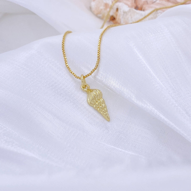 Gold Shell Necklace