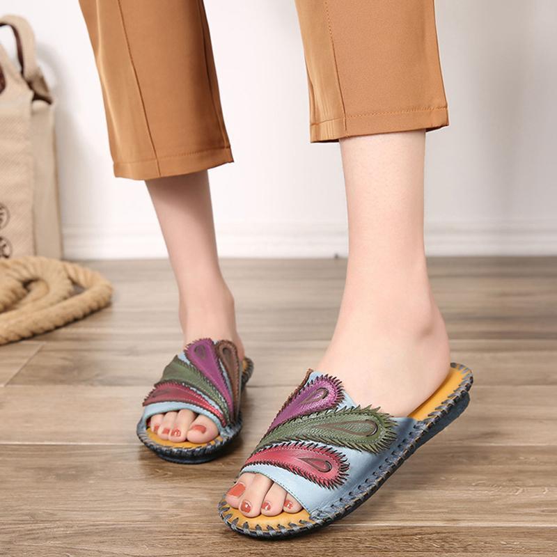 Style Flat Bottom Beach Slippers