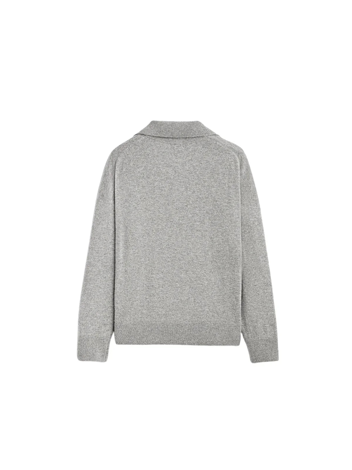 Polo Collar Knitted Sweater
