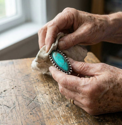 Vintage Turquoise Stone Ring