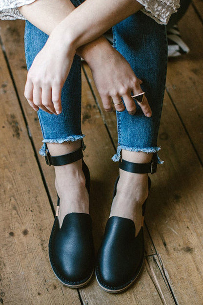 Ankle Strap Flats Sandal