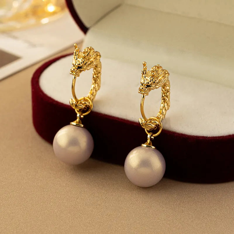 Elegant Pearl Earrings