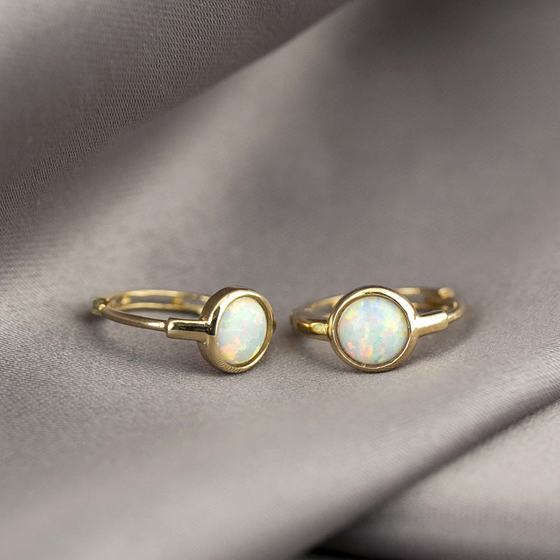 Elegant Opal Earrings