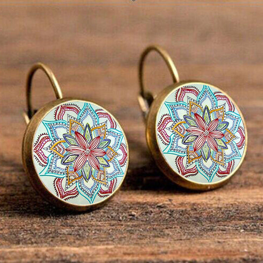 Bohemian Mandala Earrings