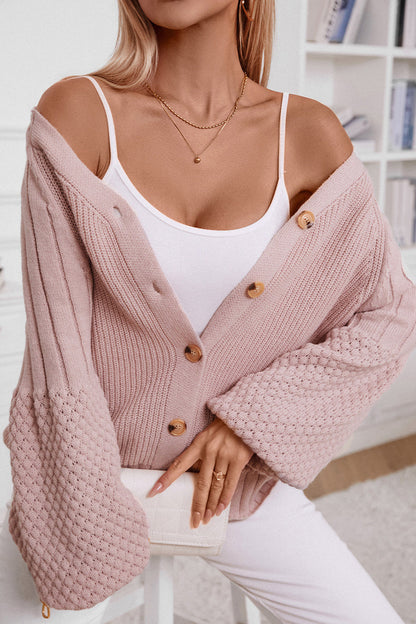 Button Knit Cardigan