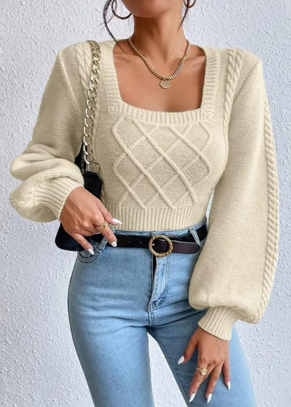 Square Neck Sweater