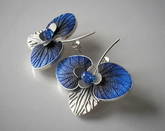 Elegant Blue Butterfly