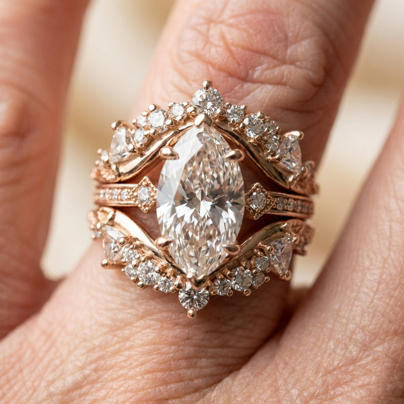 Vintage Elegant Bright Ring