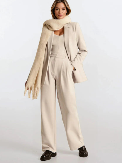 High Waist Wide-leg Pants