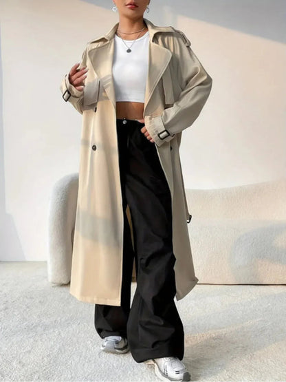 Relaxed Fit Trench Coat