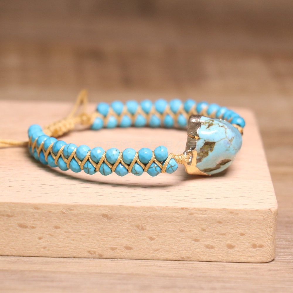 Bohemian Turquoise Bracelet
