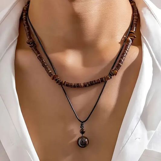 Luxurious Tiger Eye Turquoise Beaded Necklace