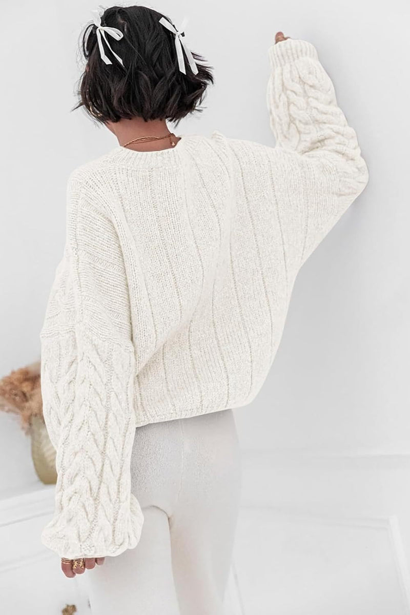 Chunky Knit Cable Sweater