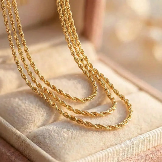 Vintage Chain Gold Necklace