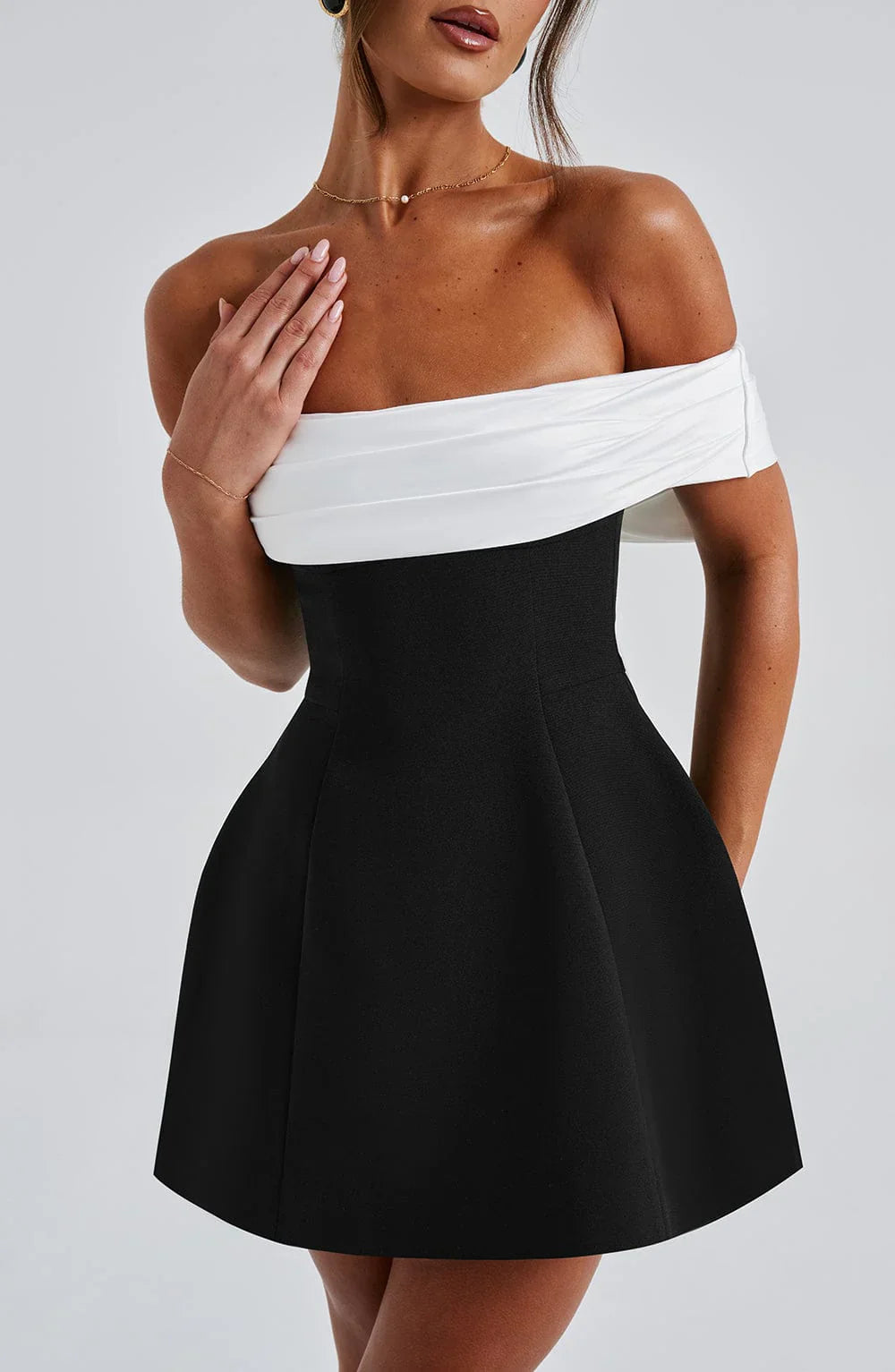 Backless Bow Mini Dress 35