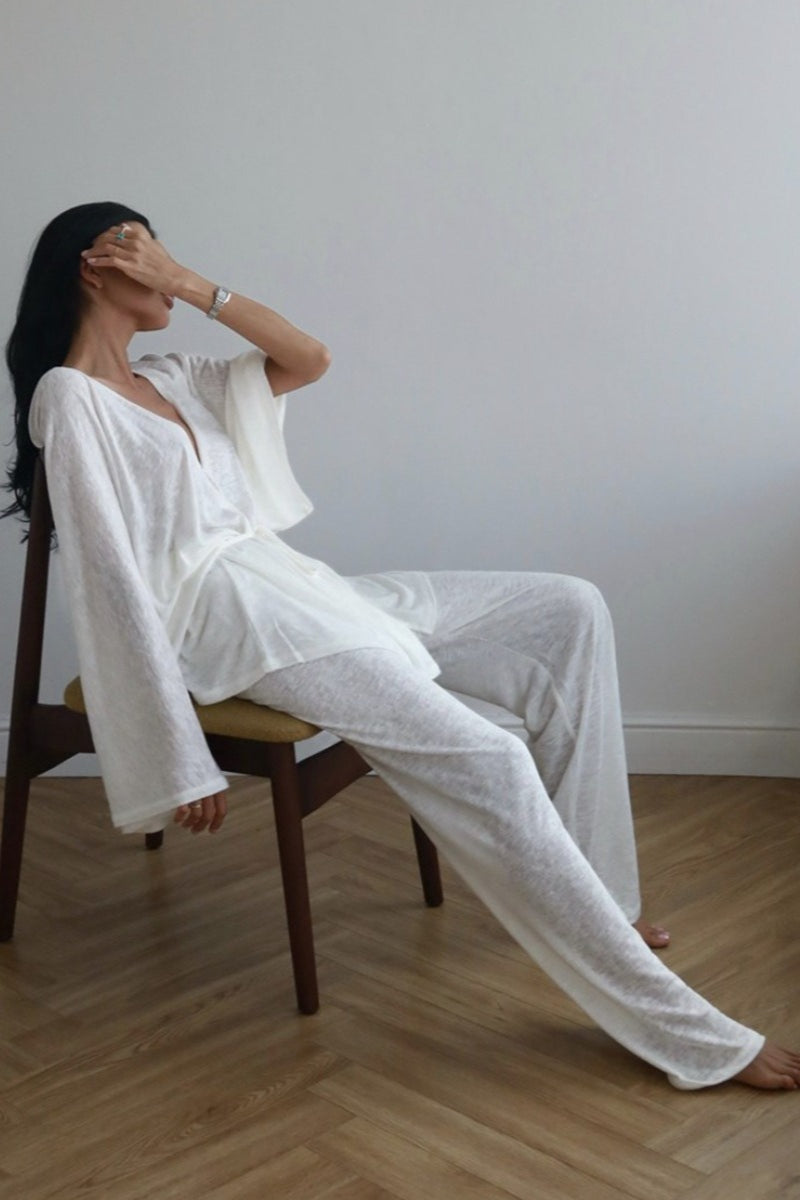 Relaxed Loose Two Piece Set
