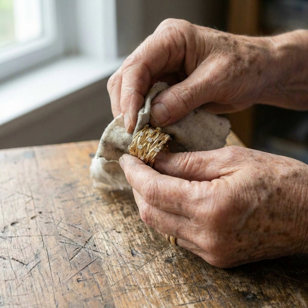 A Vintage Gold Ring