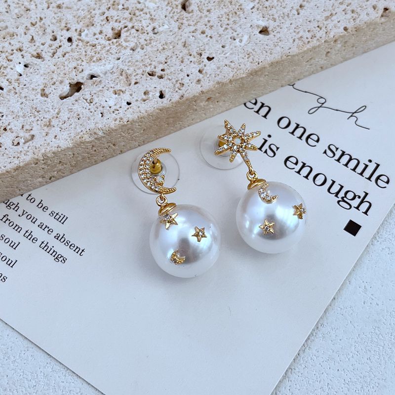 Celestial Pearl Earrings
