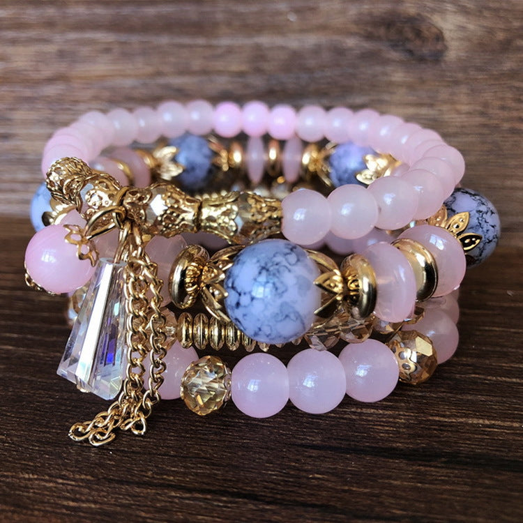 Elegant Rose Quartz Bracelet