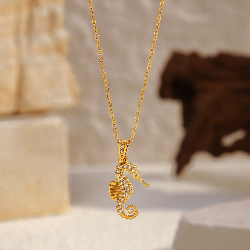 Elegant Seahorse Necklace