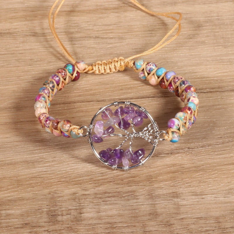 Bohemian Amethyst Bracelet