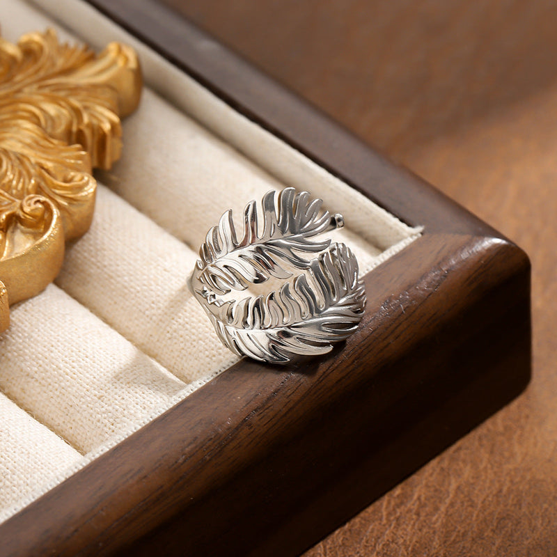 Statement Feather Ring