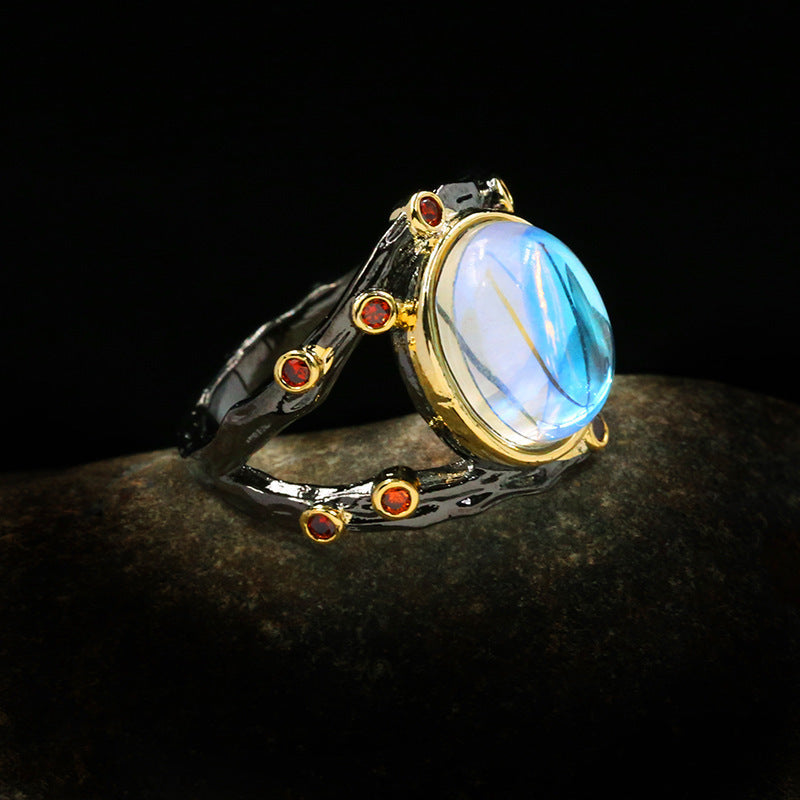Statement Moonstone Ring